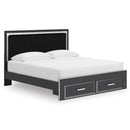  Size_King  -- Zuraleus Upholstered Panel Bed with Storage IMAGE 1