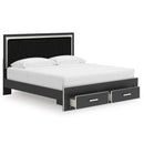  Size_King  -- Zuraleus Upholstered Panel Bed with Storage IMAGE 2