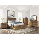  Size_Queen -- Signature Design by Ashley Feddinger Panel Bed with Storage IMAGE 10