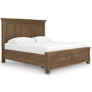  Size_California King -- Feddinger PCB779B13 California King Panel Storage Bed IMAGE 1