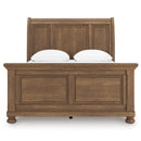  Size_Queen -- Signature Design by Ashley Feddinger Sleigh Bed IMAGE 2