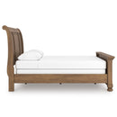  Size_Queen -- Signature Design by Ashley Feddinger Sleigh Bed IMAGE 3