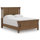  Size_Queen -- Signature Design by Ashley Rowlenstown Poster Bed IMAGE 1