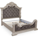  Size_King -- Bruchandi PCB948B4 King Upholstered Panel Bed IMAGE 4