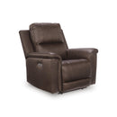  Manufacturer Color_Espresso  -- Bleckley PCU1200113 Power Recliner with Adjustable Headrest IMAGE 1