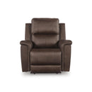  Manufacturer Color_Espresso  -- Bleckley PCU1200113 Power Recliner with Adjustable Headrest IMAGE 3