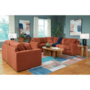  Manufacturer Color_Spice  -- Signature Design by Ashley Modmax Fabric 4 pc Sectional IMAGE 3