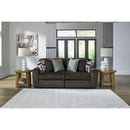  Manufacturer Color_Chocolate -- Signature Design by Ashley Midnight-Madness 98104S11 2 pc Sectional Sofa IMAGE 1
