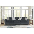  Manufacturer Color_Gunmetal -- Signature Design by Ashley Midnight-Madness 98105S14 3 pc Sectional Sofa IMAGE 1