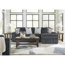  Manufacturer Color_Gunmetal -- Signature Design by Ashley Midnight-Madness 98105S3 2 pc Sectional Sofa Chaise IMAGE 4