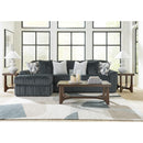  Manufacturer Color_Gunmetal -- Signature Design by Ashley Midnight-Madness 98105S4 2 pc Sectional Sofa Chaise IMAGE 3