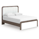  Size_Queen -- Signature Design by Ashley Kendanport Upholstered Panel Bed IMAGE 2