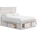  Size_Queen -- Signature Design by Ashley Makidern Panel Bed with Storage IMAGE 4