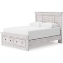  Size_King -- Signature Design by Ashley Makidern Panel Bed with Storage IMAGE 3