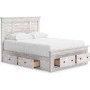  Size_Full -- Makidern PCB1171B35 Full Panel Bed with Storage IMAGE 4