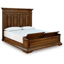  Size_California King -- Frantanna PCB949B9 California King Panel Storage Bed IMAGE 2