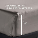  Tempur-Pedic TEMPUR-Adapt Luxe Egyptian Cotton Sheets - Graphite (Split California King) IMAGE 13