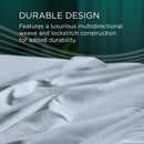  Tempur-Pedic TEMPUR-Adapt Luxe Egyptian Cotton Sheets - Sleepy Blue (Queen) IMAGE 15