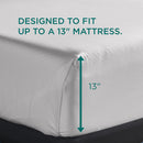  Tempur-Pedic TEMPUR-Adapt Luxe Egyptian Cotton Sheets - White (Full) IMAGE 3