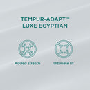  Tempur-Pedic TEMPUR-Adapt Luxe Egyptian Cotton Sheets - White (King) IMAGE 10