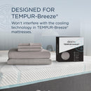  Tempur-Pedic TEMPUR breeze cooling Sheet Set Graphite (Split King) IMAGE 9
