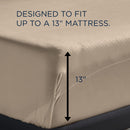  Tempur-Pedic TEMPUR breeze cooling Sheet Set Sandstone (Full) IMAGE 4