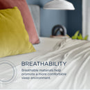  Tempur-Pedic TEMPUR breeze cooling Sheet Set Sandstone (Full) IMAGE 6