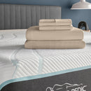  Tempur-Pedic TEMPUR breeze cooling Sheet Set Sandstone (Queen) IMAGE 1