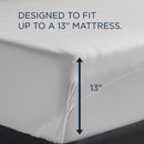  Tempur-Pedic TEMPUR breeze cooling Sheet Set White (Twin XL) IMAGE 4