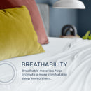  Tempur-Pedic TEMPUR breeze cooling Sheet Set White (California King ) IMAGE 6