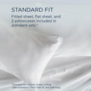  Tempur-Pedic TEMPUR Classic Cotton Sheet Set Cool Gray (Twin) IMAGE 11