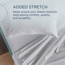  Tempur-Pedic TEMPUR Classic Cotton Sheet Set Cool Gray (Split King) IMAGE 7