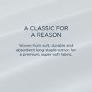  Tempur-Pedic TEMPUR Classic Cotton Sheet Set Cool Gray (Queen) IMAGE 8