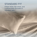  Tempur-Pedic TEMPUR Classic Cotton Sheet Set Sandstone (Twin XL) IMAGE 11