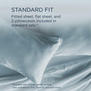  Tempur-Pedic TEMPUR Classic Cotton Sheet Set Sleepy Blue (Queen) IMAGE 11
