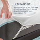  Tempur-Pedic TEMPUR Classic Cotton Sheet Set White (Split California King) IMAGE 9