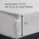  Tempur-Pedic TEMPUR Classic Cotton Sheet Set White (California King ) IMAGE 3