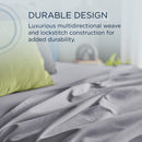  Tempur-Pedic TEMPUR Luxe Egyptian Cotton Pillowcase Set  Silver Mist (Queen) IMAGE 7
