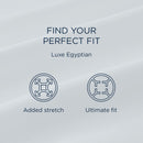  Tempur-Pedic TEMPUR Luxe Egyptian Cotton Sheet Set Cool Gray (King) IMAGE 12