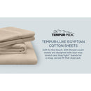  Tempur-Pedic TEMPUR Luxe Egyptian Cotton Sheet Set Sandstone (Twin) IMAGE 14
