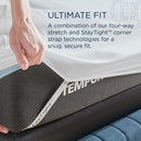  Tempur-Pedic TEMPUR Luxe Egyptian Cotton Sheet Set White (Split King) IMAGE 9