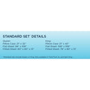  Tempur-Pedic Tempur-Pedic Breeze Pillowcase Set - Sleepy Blue (King) IMAGE 18