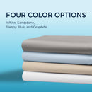  Tempur-Pedic Tempur-Pedic Breeze Pillowcase Set - Sleepy Blue (King) IMAGE 5