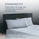  Tempur-Pedic Tempur-Pedic ProPerformance Sheet Set- Sleepy Blue (Split King) IMAGE 11