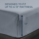  Tempur-Pedic Tempur-Pedic ProPerformance Sheet Set- Sleepy Blue (Split California King) IMAGE 3