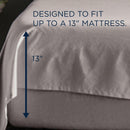  Tempur-Pedic TEMPUR ProAir Sheet Set Cool Gray (Split California King) IMAGE 3