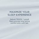  Tempur-Pedic TEMPUR ProAir Sheet Set Sleepy Blue (California King ) IMAGE 8