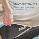 Tempur-Pedic TEMPUR Rayon from Bamboo Sheet Set Sandstone (Split King) IMAGE 9