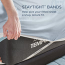  Tempur-Pedic TEMPUR Rayon from Bamboo Sheet Set Sleepy Blue (Twin XL) IMAGE 9