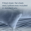  Tempur-Pedic TEMPUR Rayon from Bamboo Sheet Set Vintage Indigo (Full) IMAGE 11